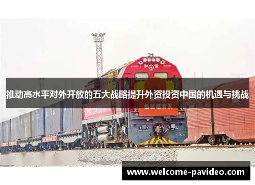 推动高水平对外开放的五大战略提升外资投资中国的机遇与挑战 推动高水平对外开放的五大战略提升外资投资中国的机遇与挑战